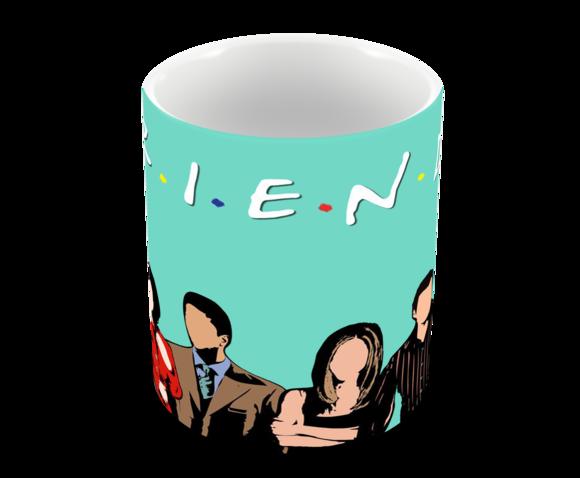 Caneca Polímero Seriado Friends Personalizada