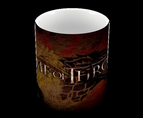 Caneca Polímero Seriado Game Of Thrones Personalizada