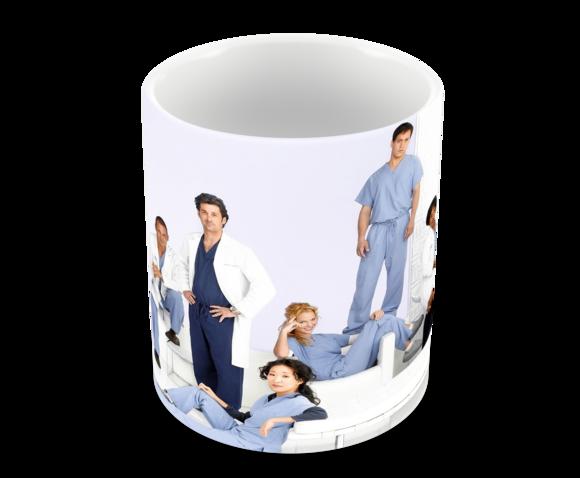 Caneca Polímero Seriado Greys Anatomy Personalizada
