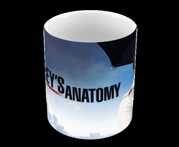 Caneca Polímero Seriado Greys Anatomy Personalizada