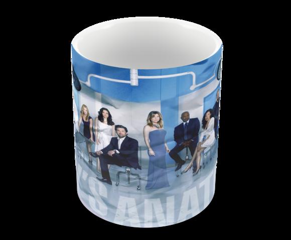 Caneca Polímero Seriado Greys Anatomy Personalizada