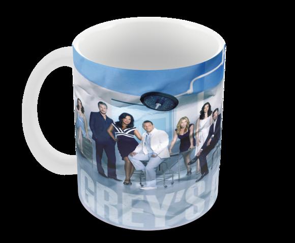 Caneca Polímero Seriado Greys Anatomy Personalizada