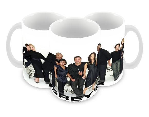 Caneca Polímero Seriado Greys Anatomy Personalizada