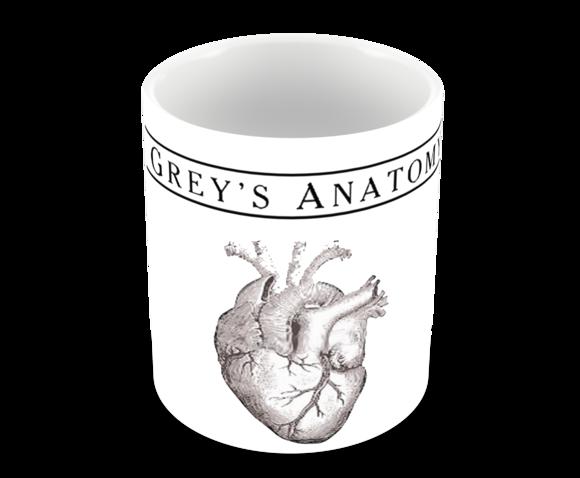 Caneca Polímero Seriado Greys Anatomy Personalizada