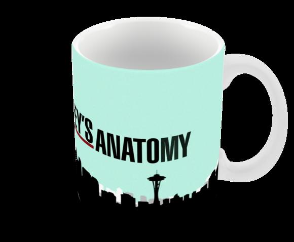 Caneca Polímero Seriado Greys Anatomy Personalizada