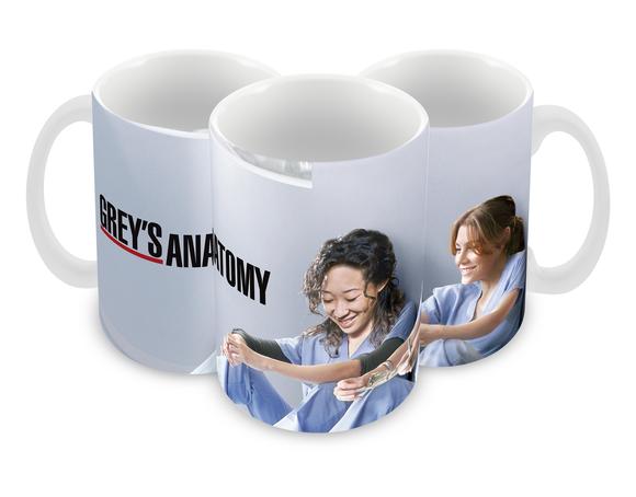Caneca Polímero Seriado Greys Anatomy Personalizada