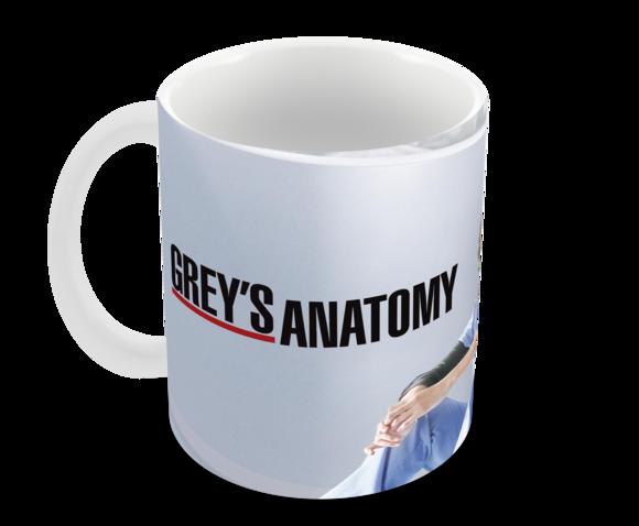 Caneca Polímero Seriado Greys Anatomy Personalizada