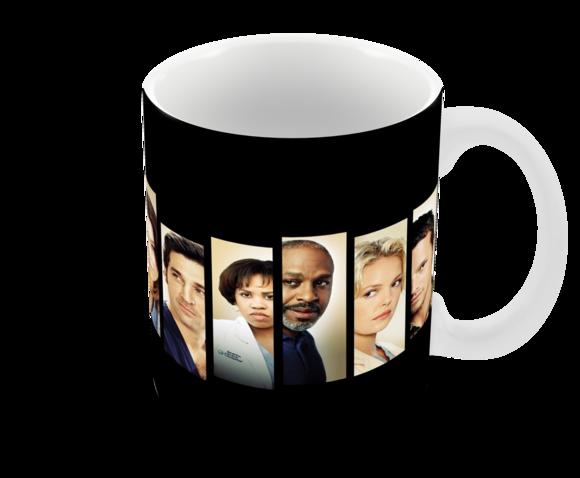 Caneca Polímero Seriado Greys Anatomy Personalizada