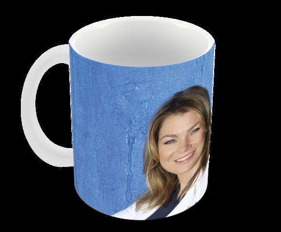Caneca Polímero Seriado Greys Anatomy Personalizada