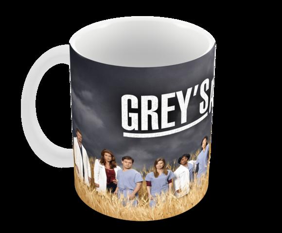 Caneca Polímero Seriado Greys Anatomy Personalizada