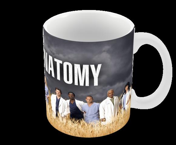 Caneca Polímero Seriado Greys Anatomy Personalizada