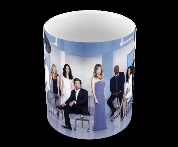 Caneca Polímero Seriado Greys Anatomy Personalizada