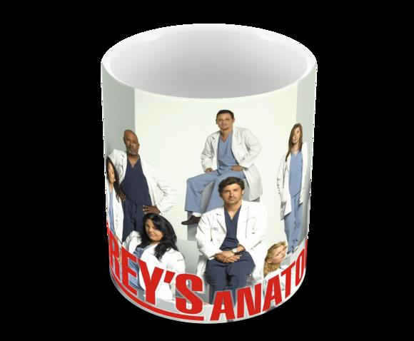 Caneca Polímero Seriado Greys Anatomy Personalizada
