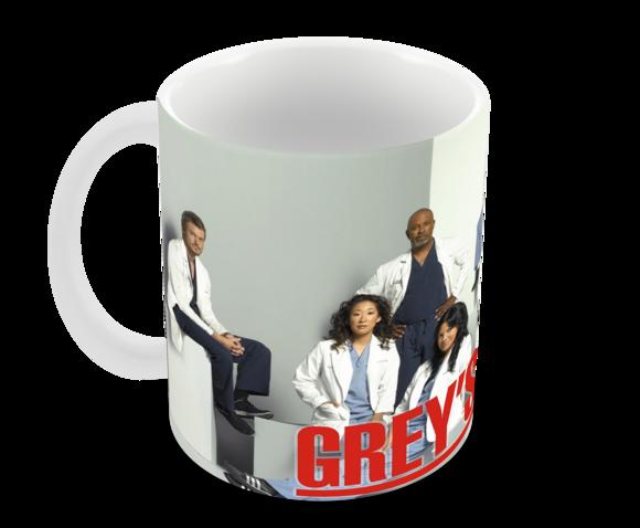 Caneca Polímero Seriado Greys Anatomy Personalizada