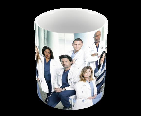 Caneca Polímero Seriado Greys Anatomy Personalizada