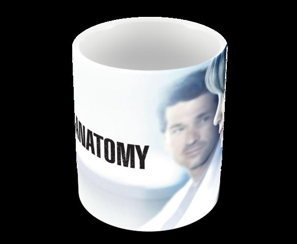 Caneca Polímero Seriado Greys Anatomy Personalizada
