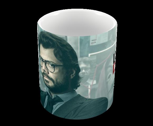 Caneca Polímero Seriado La Casa de Papel Personalizada