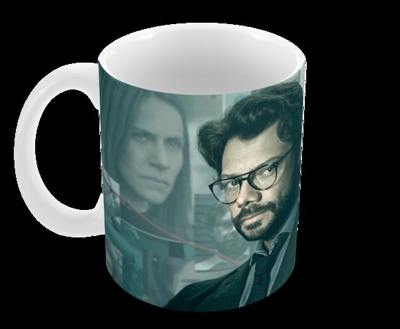 Caneca Polímero Seriado La Casa de Papel Personalizada