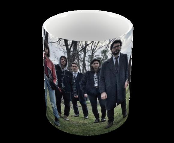 Caneca Polímero Seriado La Casa de Papel Personalizada