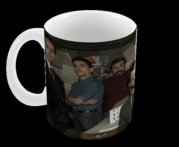 Caneca Polímero Seriado La Casa de Papel Personalizada