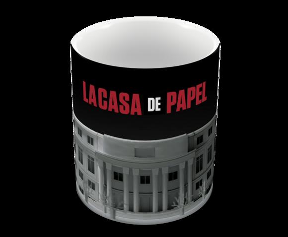 Caneca Polímero Seriado La Casa de Papel Personalizada
