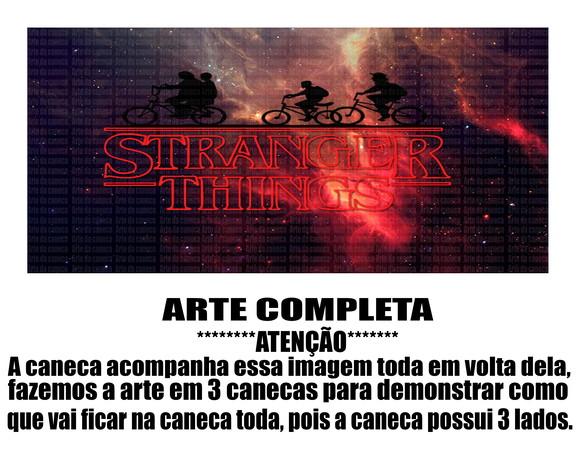 Caneca Polímero Seriado Stranger Things Personalizada