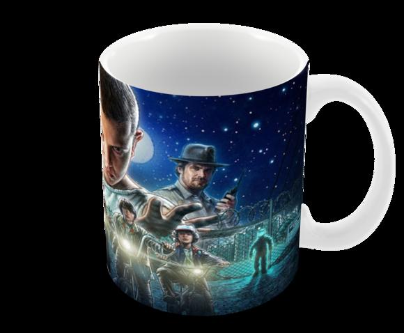 Caneca Polímero Seriado Stranger Things Personalizada