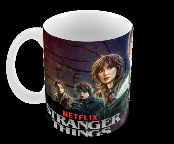 Caneca Polímero Seriado Stranger Things Personalizada
