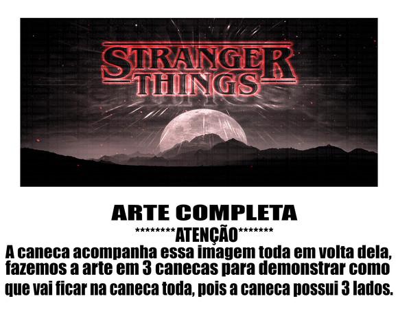 Caneca Polímero Seriado Stranger Things Personalizada