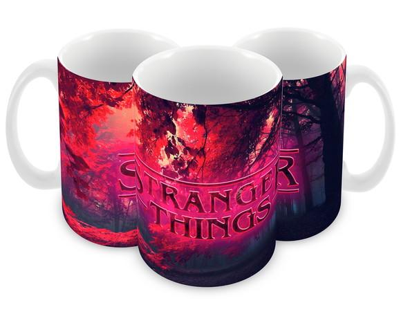 Caneca Polímero Seriado Stranger Things Personalizada