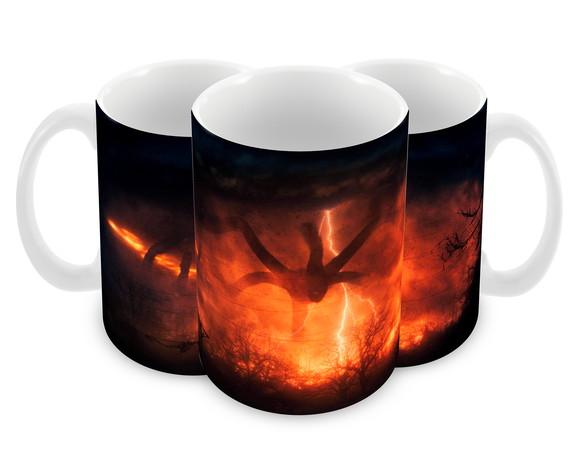 Caneca Polímero Seriado Stranger Things Personalizada