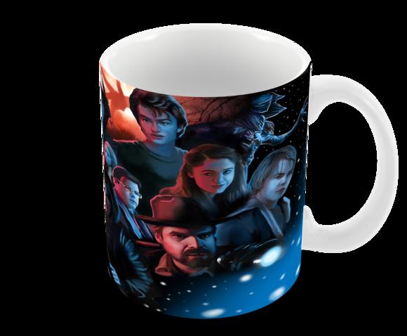 Caneca Polímero Seriado Stranger Things Personalizada