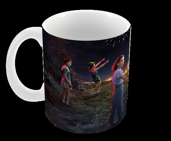 Caneca Polímero Seriado Stranger Things Personalizada