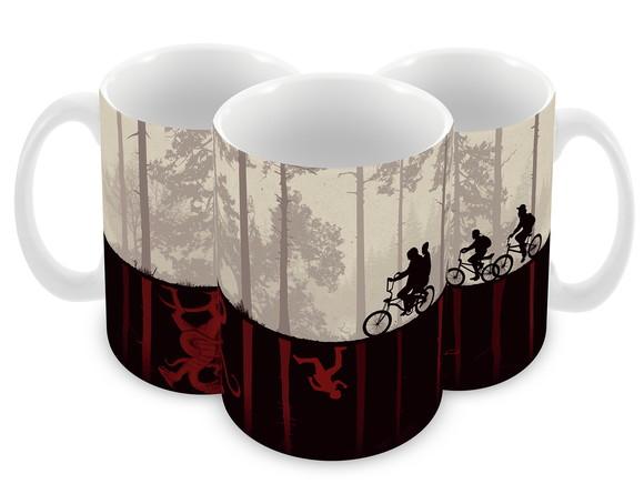 Caneca Polímero Seriado Stranger Things Personalizada