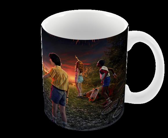 Caneca Polímero Seriado Stranger Things Personalizada