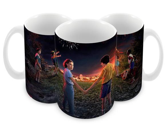 Caneca Polímero Seriado Stranger Things Personalizada