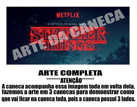 Caneca Polímero Seriado Stranger Things Personalizada