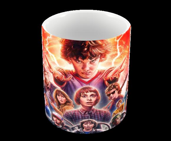 Caneca Polímero Seriado Stranger Things Personalizada