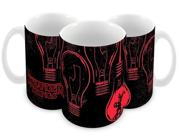 Caneca Polímero Seriado Stranger Things Personalizada