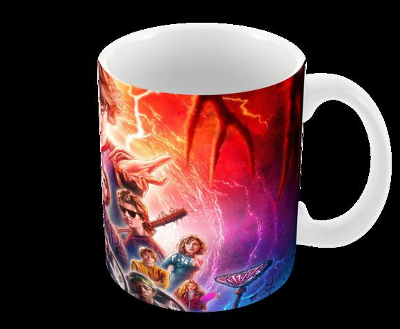 Caneca Polímero Seriado Stranger Things Personalizada