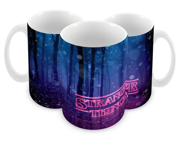 Caneca Polímero Seriado Stranger Things Personalizada