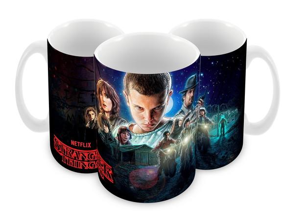 Caneca Polímero Seriado Stranger Things Personalizada
