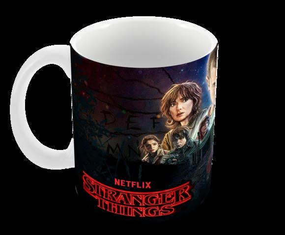 Caneca Polímero Seriado Stranger Things Personalizada