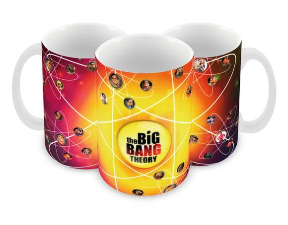 Caneca Polímero Seriado The Big Bang Theory Personalizada