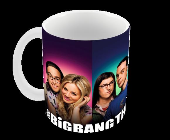 Caneca Polímero Seriado The Big Bang Theory Personalizada