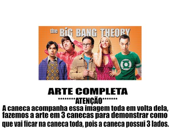Caneca Polímero Seriado The Big Bang Theory Personalizada