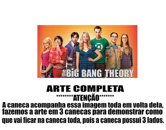 Caneca Polímero Seriado The Big Bang Theory Personalizada