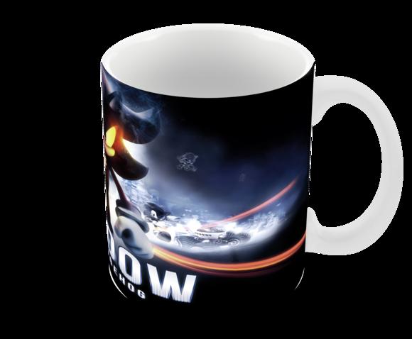 Caneca Polímero Shadow The Hedgehog Personalizada