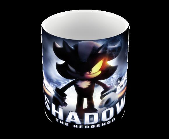 Caneca Polímero Shadow The Hedgehog Personalizada