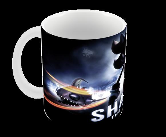Caneca Polímero Shadow The Hedgehog Personalizada